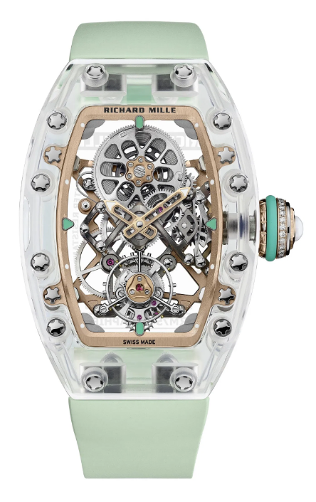 Review Richard Mille RM 75-01 Flying Tourbillon Sapphire Copy Watch